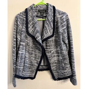 Rachel Zoe tweed blazer jacket